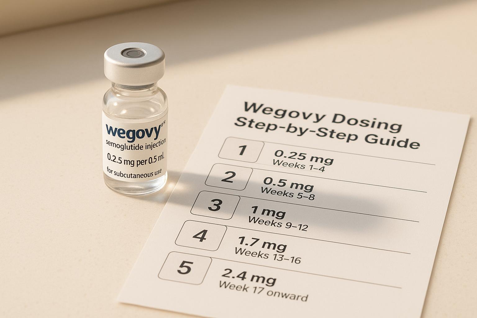 Wegovy Dosing Schedule: Step-by-Step Guide