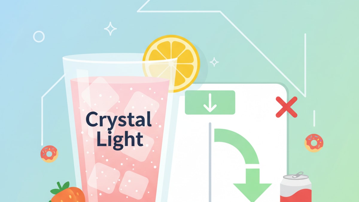 Is Crystal Light Sabotaging Your Weight Loss? The Real Story.