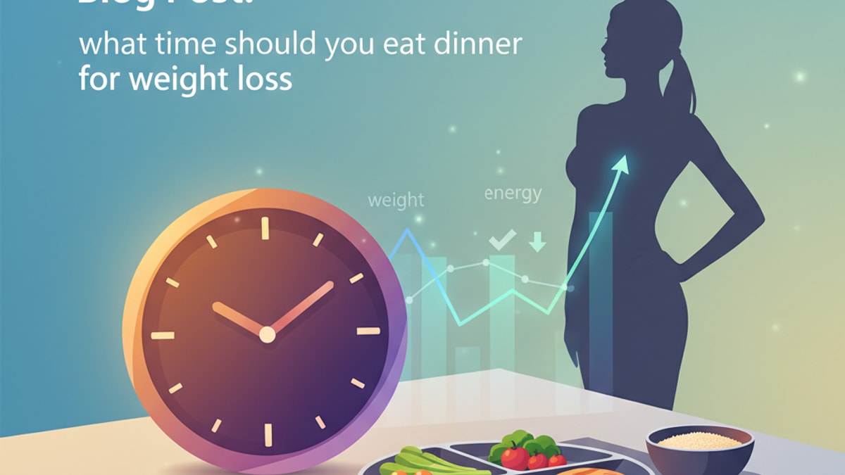 When to Eat Dinner for Weight Loss: The Timing Secret You’re Missing