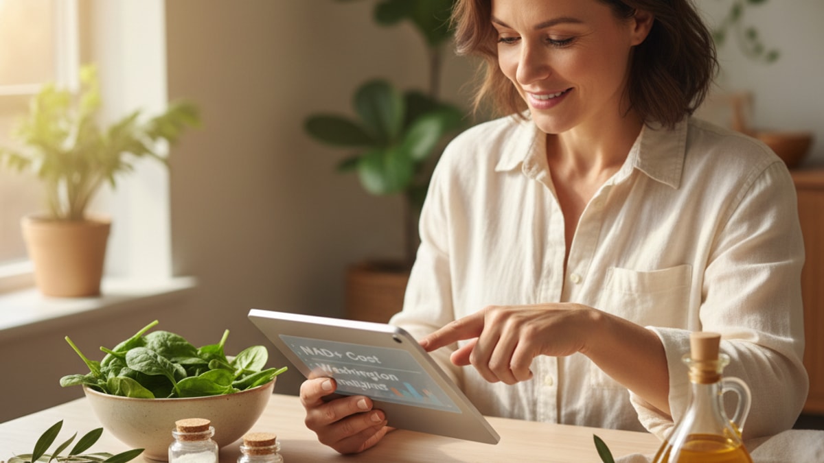 NAD+ Cost Washington — Pricing, Insurance & Access Options