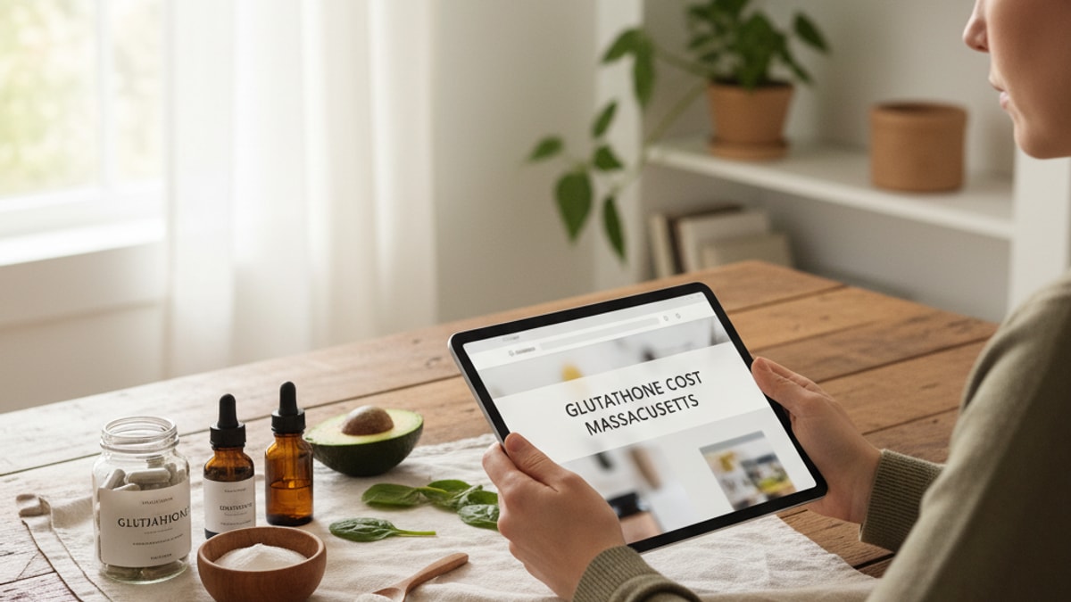 Glutathione Cost Massachusetts — What to Expect in 2026