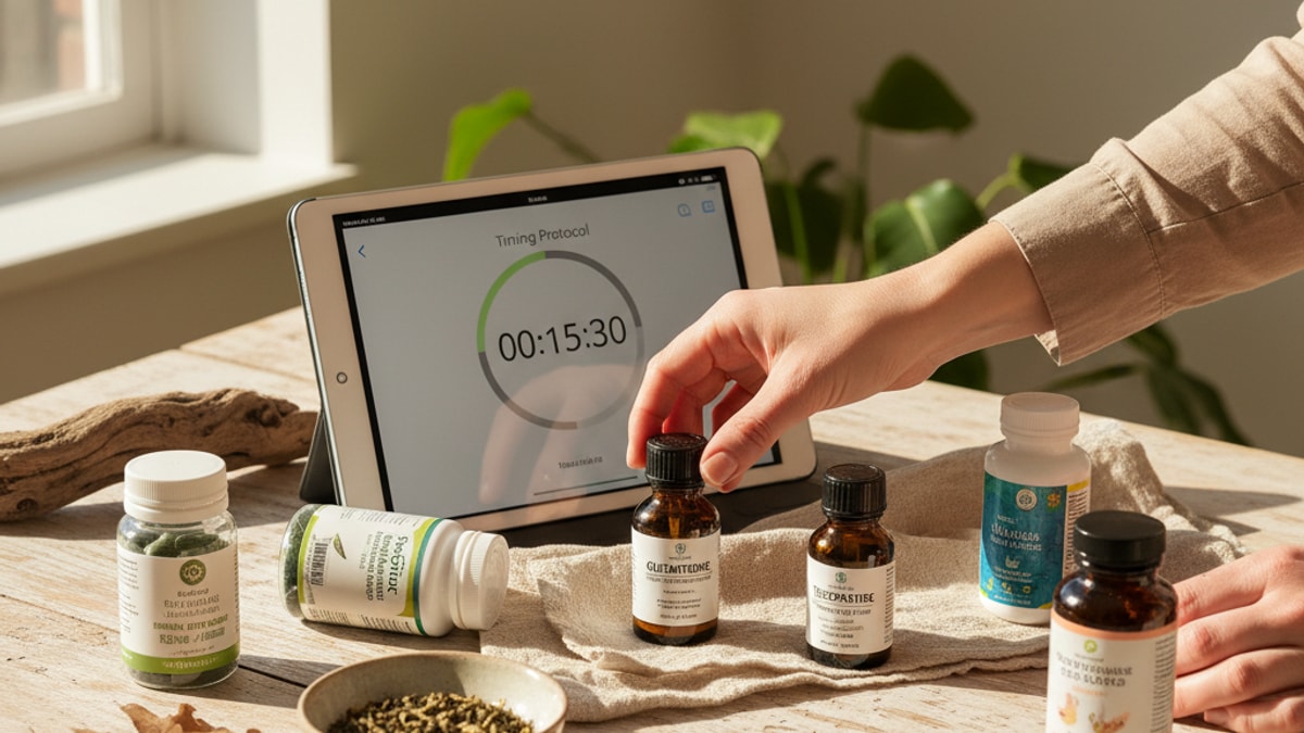 Glutathione Tirzepatide Timing — When to Take Each