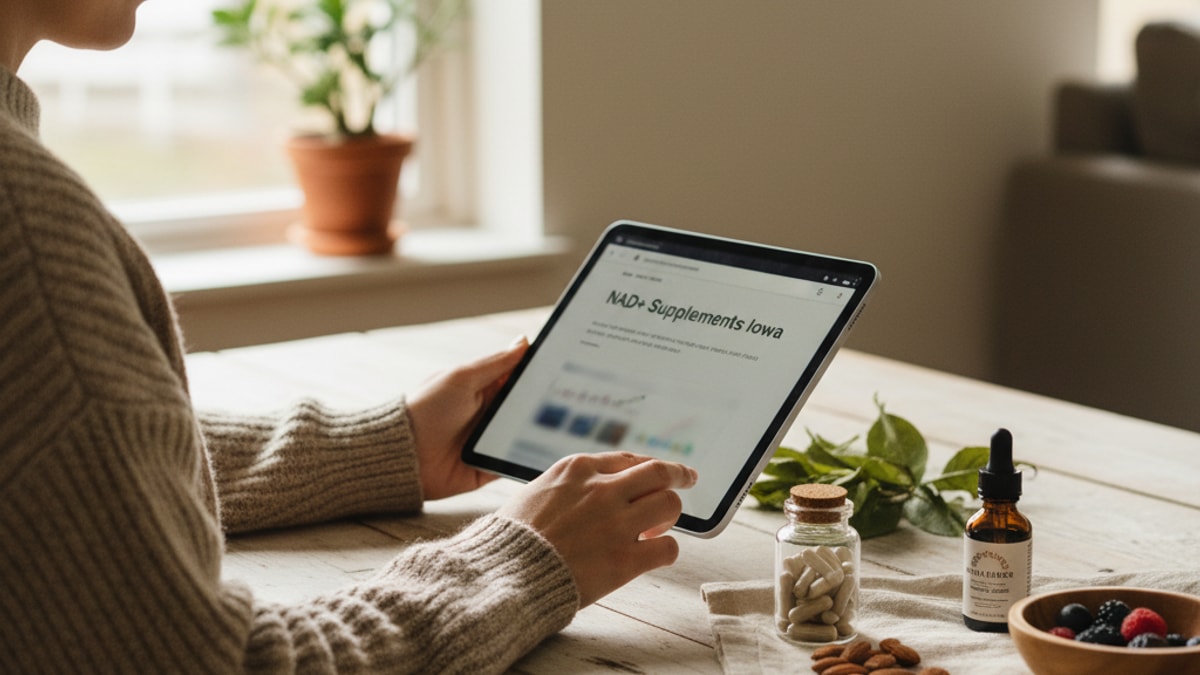 NAD+ Cost Iowa — Pricing, Access & What to Expect