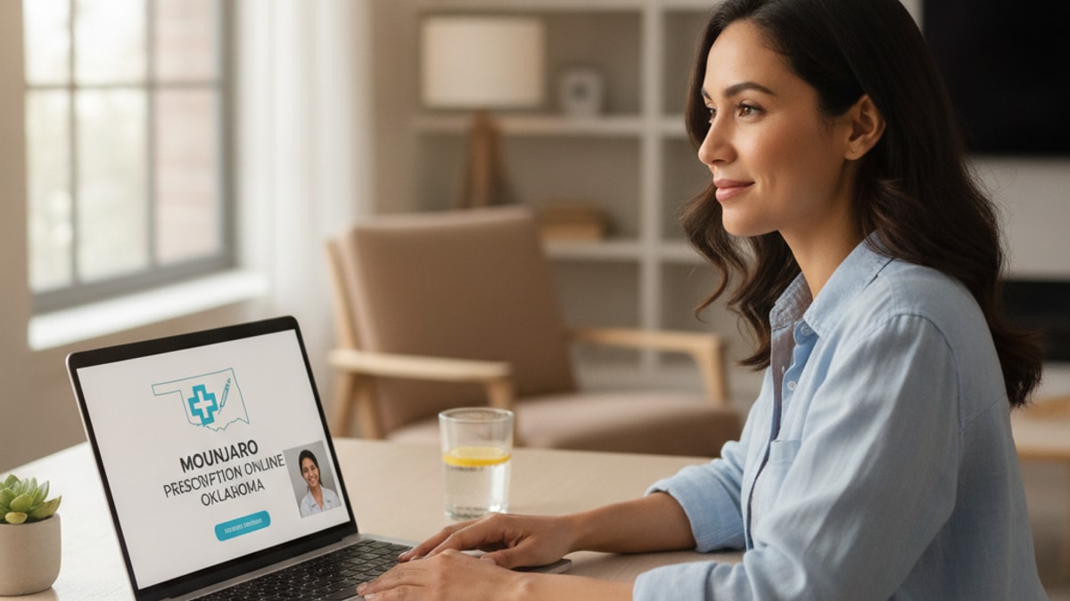 Mounjaro Prescription Online Oklahoma — Licensed Telehealth