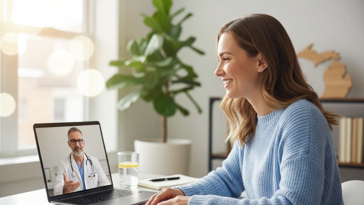 Online Wegovy Doctor in Michigan — GLP-1 Weight Loss via
