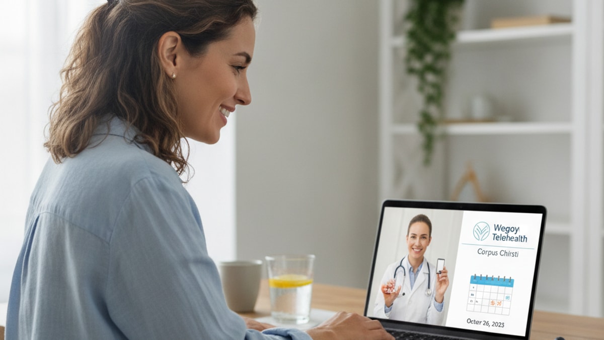 Telehealth Wegovy Corpus Christi — Fast GLP-1 Access