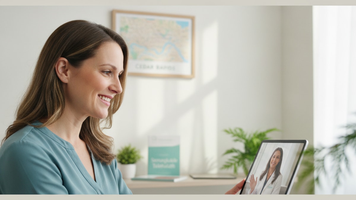 Telehealth Semaglutide Cedar Rapids — Online Prescriptions