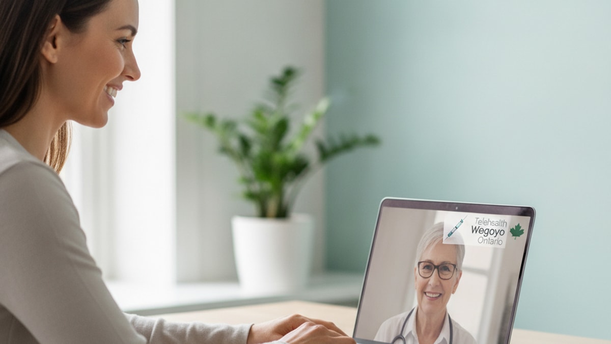 Telehealth Wegovy Ontario — GLP-1 Prescribed & Shipped Fast