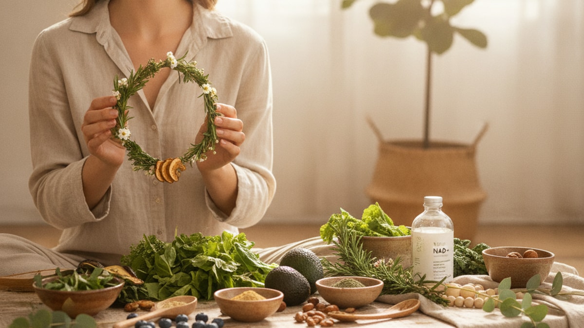 NAD+ Garland — What It Is, Why It Matters | TrimrX