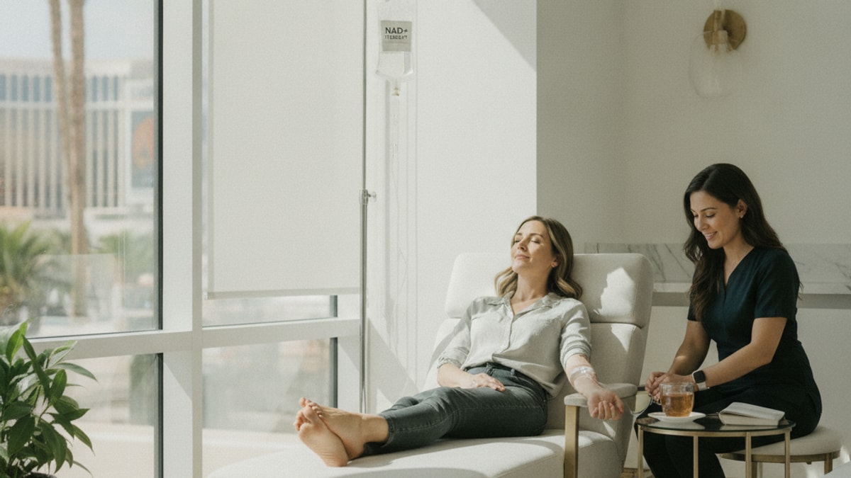 NAD+ Therapy Las Vegas — How It Works & What to Expect